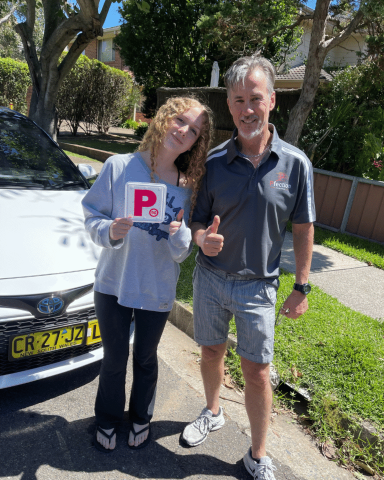 Passing my P's Test Engadine with Pfection Driving School