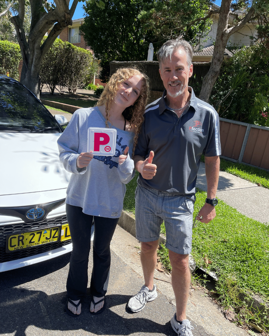 Passing my P's Test Engadine with Pfection Driving School