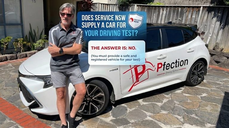 Does Service NSW Supply a Car for Your Driving Test