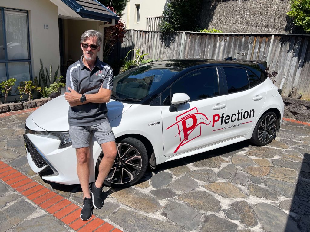 use pfection driving car for NSW driving test